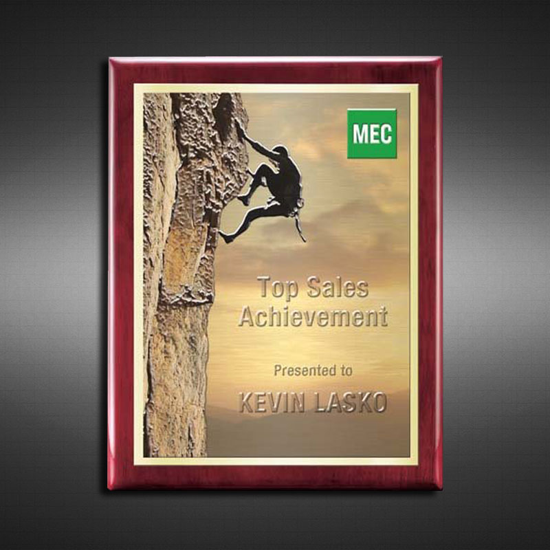 LIVORNA PLAQUE ROSEWOOD PIANO FINISH