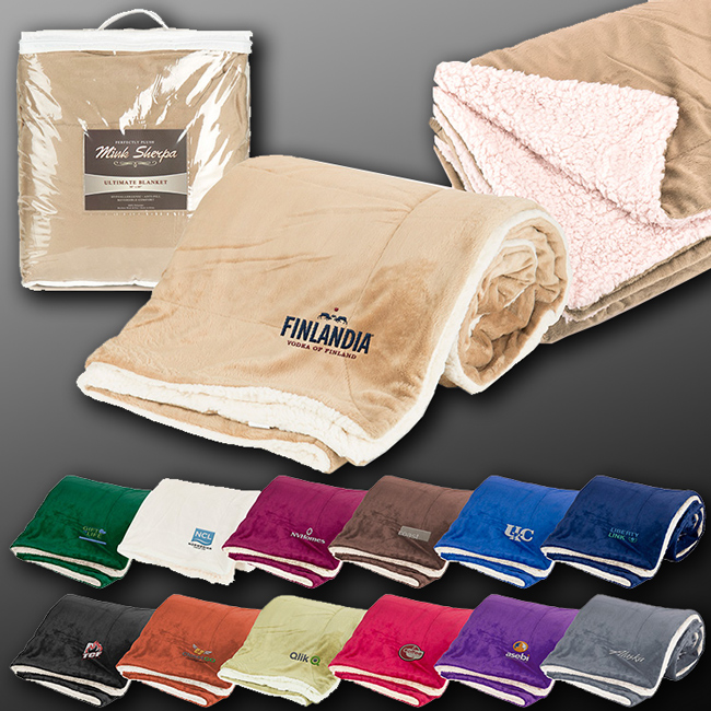 Mink Sherpa Blanket - First Place Awards